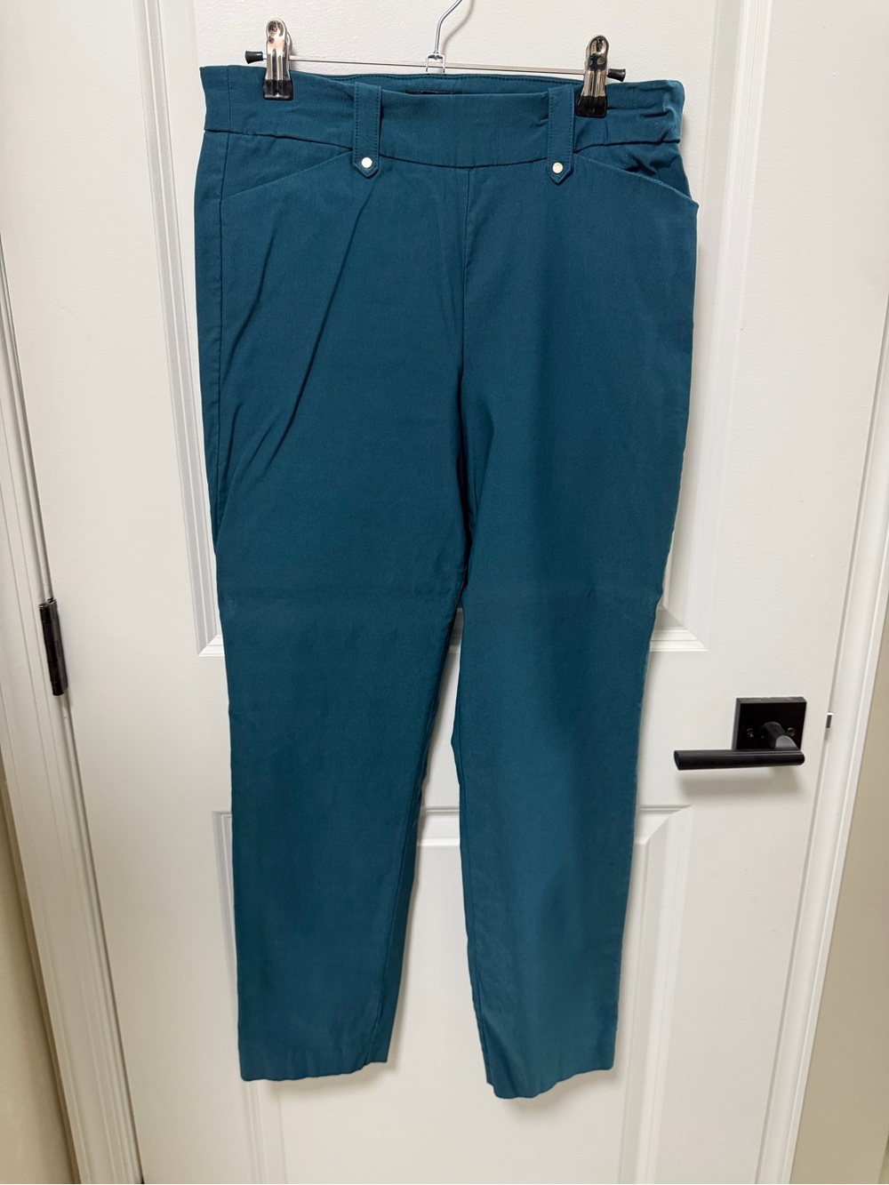 Teal Straight Leg Women's Pants